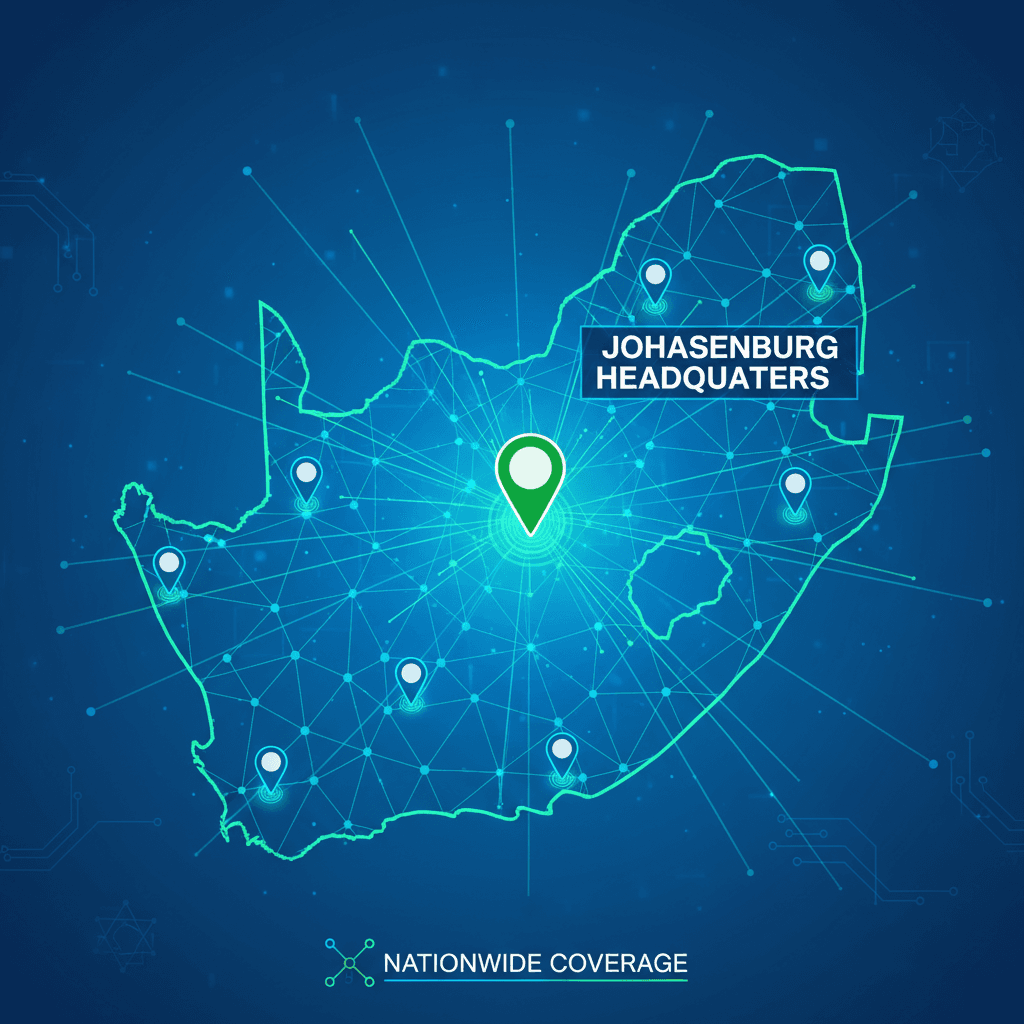 South Africa Coverage Map